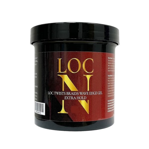 LOC N Twist Braids & Edge Control Gel 16oz - Extra Hold