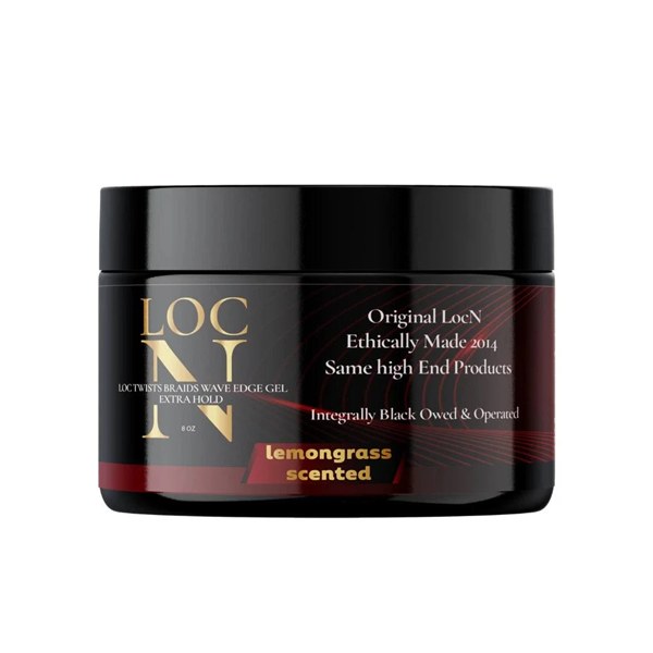 LOC N Twist Braids & Edge Control Gel 8oz - Lemongrass