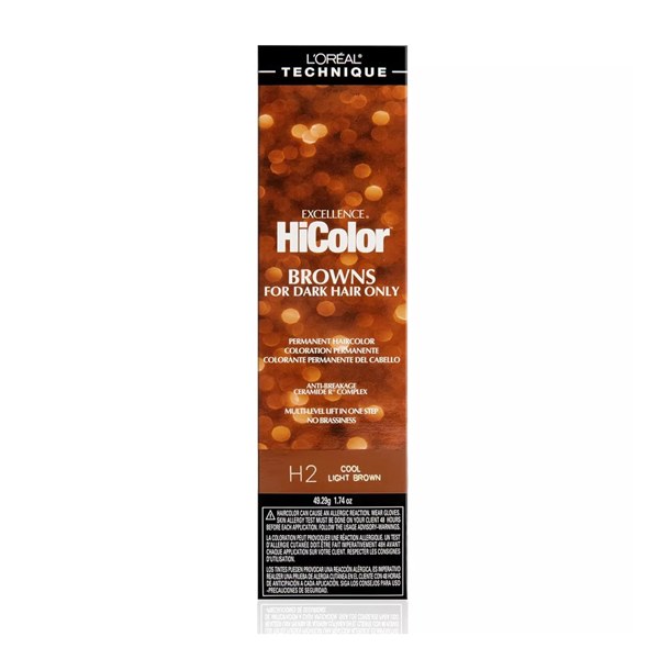 L'Oreal Excellence HiColor 1.74oz # H2 - Cool Light Brown