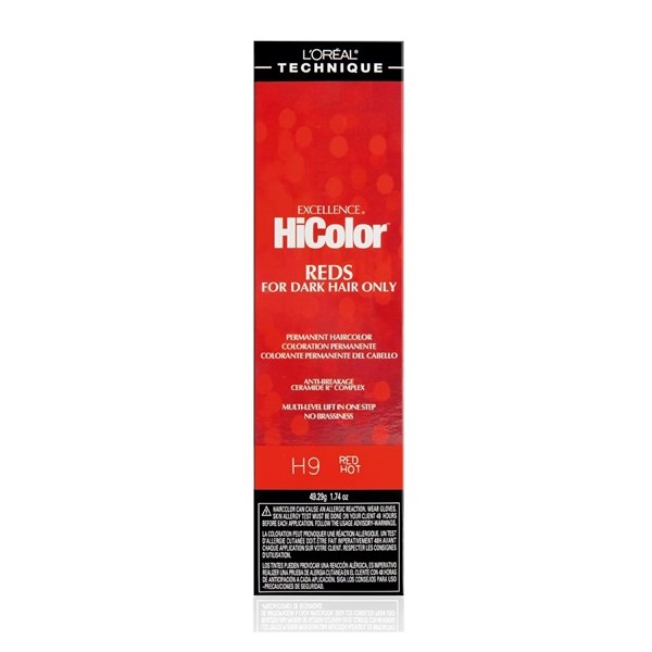 L'Oreal Excellence HiColor 1.74oz # H9 - Red Hot