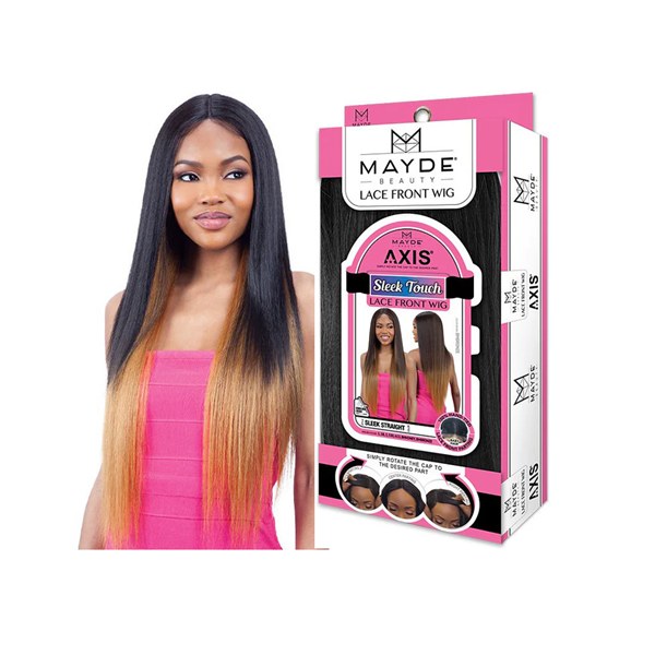 Axis Synthetic Sleek Straight Wig - # 1B