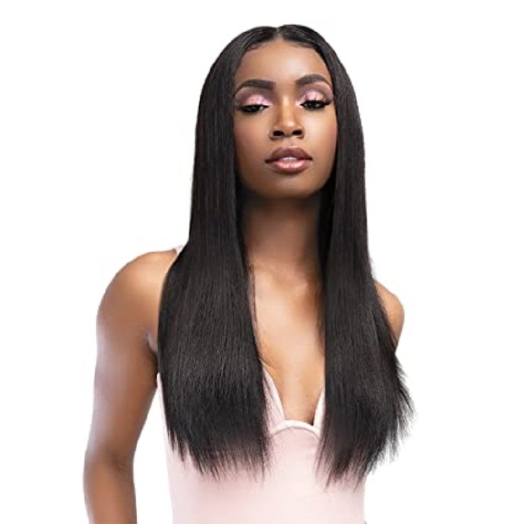 Janet Collection 100 per Human Hair HD Natural 13x6 Lace Wig - Ever Natural - # Natural Brown