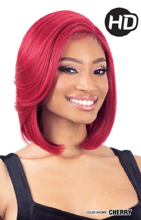 Shake-N-Go Equal Lite Synthetic HD Lace Front Wig Calluna - # ROSY-DRIP