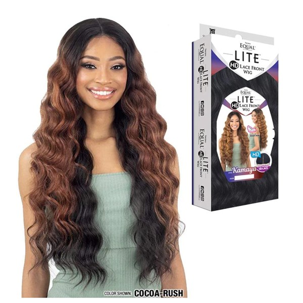 Freetress Equal HD Lace Front Wig Kamaya - # REDRUSH