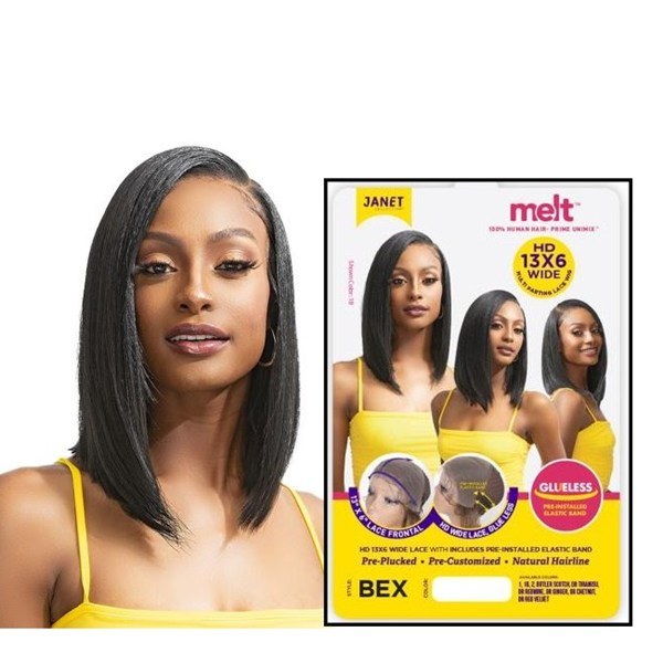 Melt Swiss Lace Front Wig - Bex - # 1