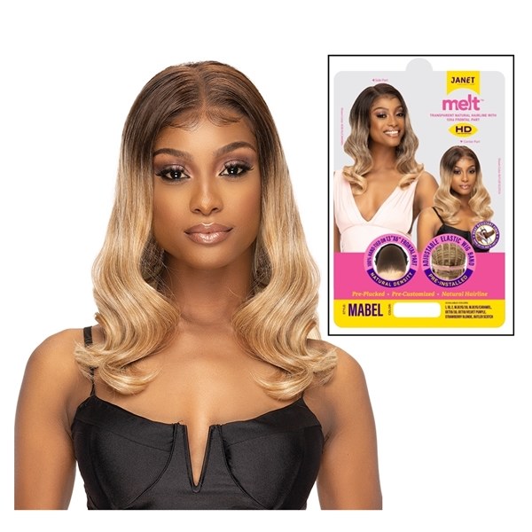 Melt Swiss Lace Front Wig - Mabel - # 1