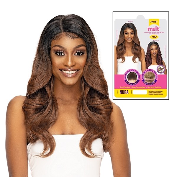 Melt Swiss Lace Front Wig - Nura - # 1