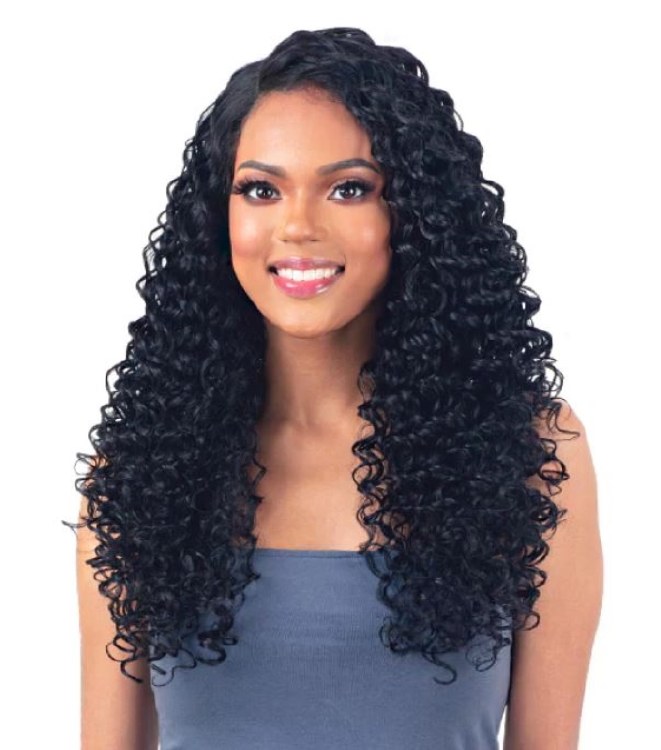 L&L Synthetic HD Lace Front Wig Eve - # SUGAR BERRY
