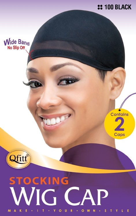 QFitt Stocking Cap Black #100 - # Black