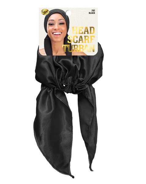 Qfitt Head Scarf Turban #292 - Black