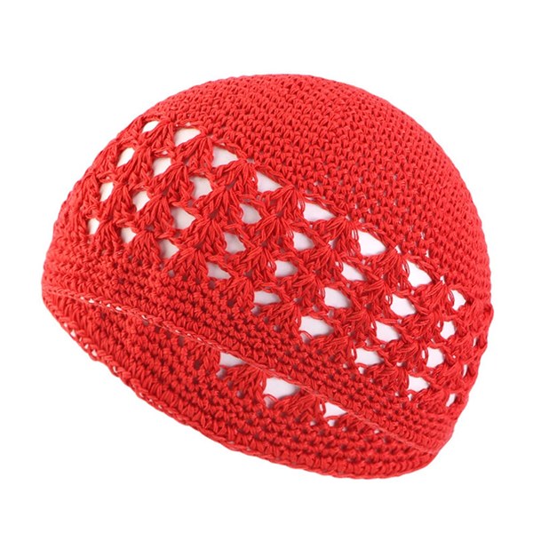 Kufi Cap #472 - Red