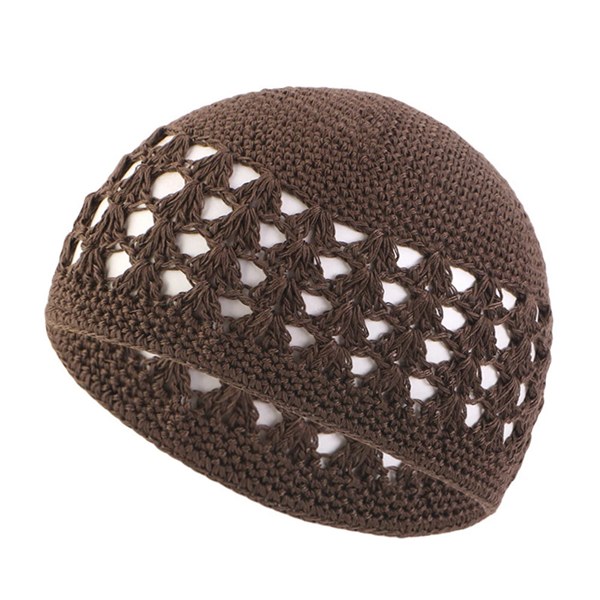 Kufi Cap #478 - Brown
