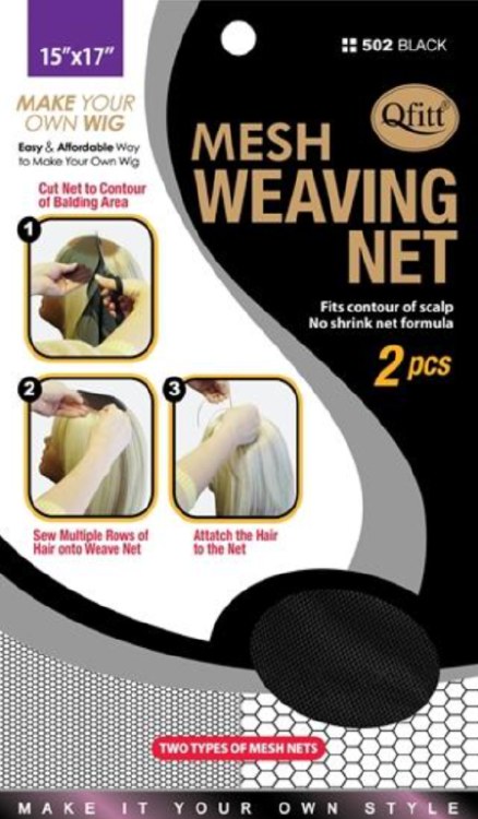 QFitt Mesh Weaving Net Black #502