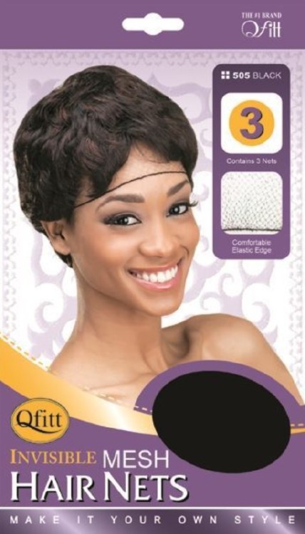 QFitt French Invisible Mesh Hair Nets #505