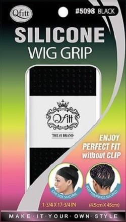 QFitt Silicone Wig Grip Black #5098 - # Black