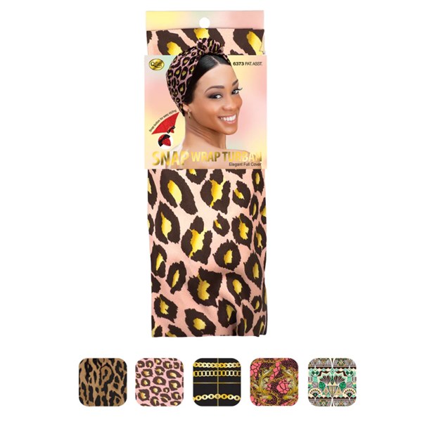 Qfitt Snap Wrap Turban #6373 - Pattern
