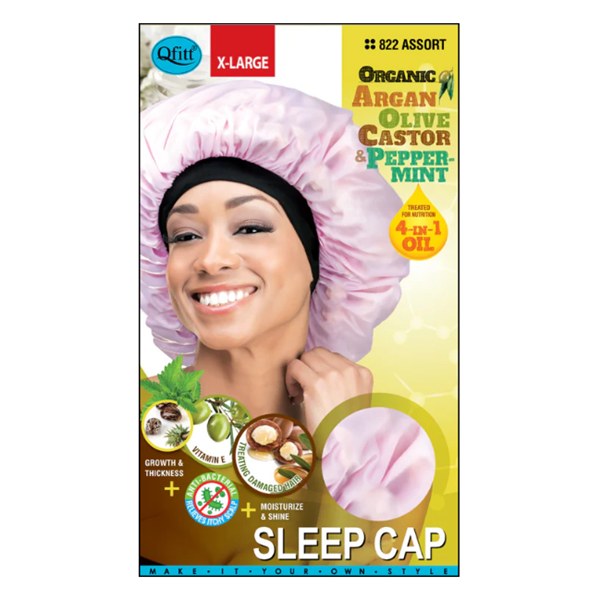 QFitt X-Large Sleep Cap #822 - Assorted Colors