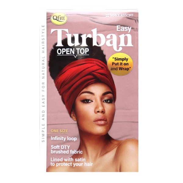 QFitt Easy Open Turban #9063 - Assorted Color