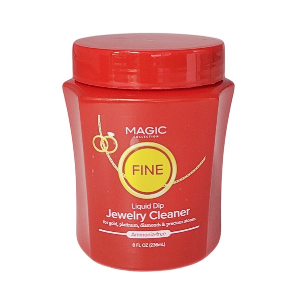 Magic Collection Liquid Dip Jewelry Cleaner 8oz - Fine