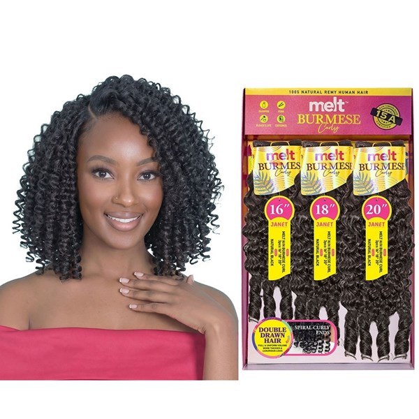 Melt Burmese Curl 10-12-14 - # NATURAL BLACK