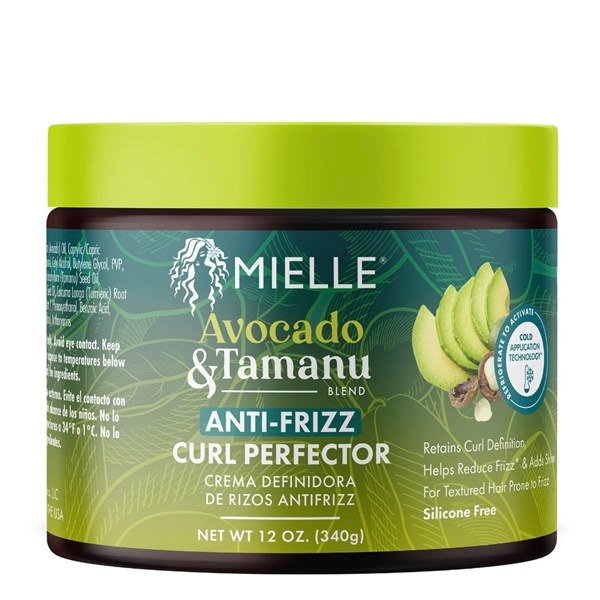 MIELLE Avocado & Tamanu Anti-Frizz Curl Perfector 12oz