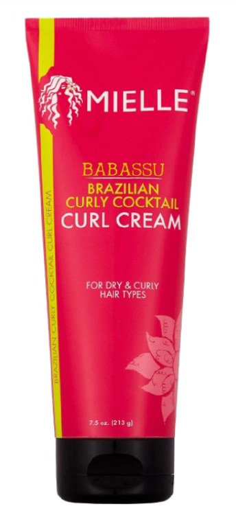 Mielle Babassu Brazilian Curly Cocktail Curl Cream 7.5oz