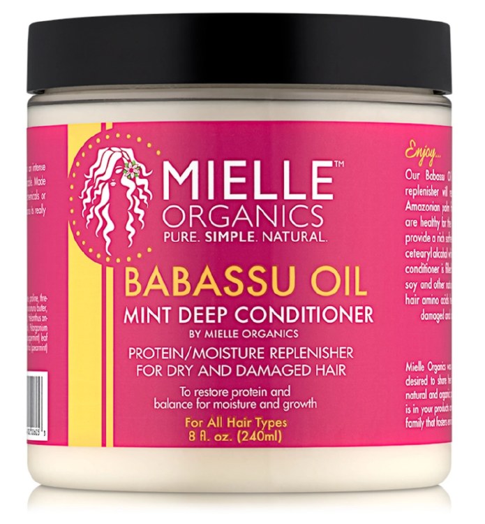 Mielle Babassu Oil Mint Deep Conditioner 8oz