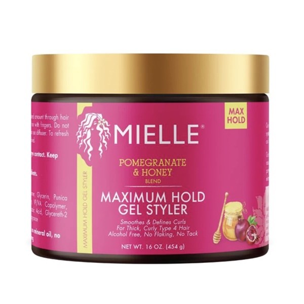 MIELLE Pomegranate & Honey Maximum Hold Gel Styler 16oz