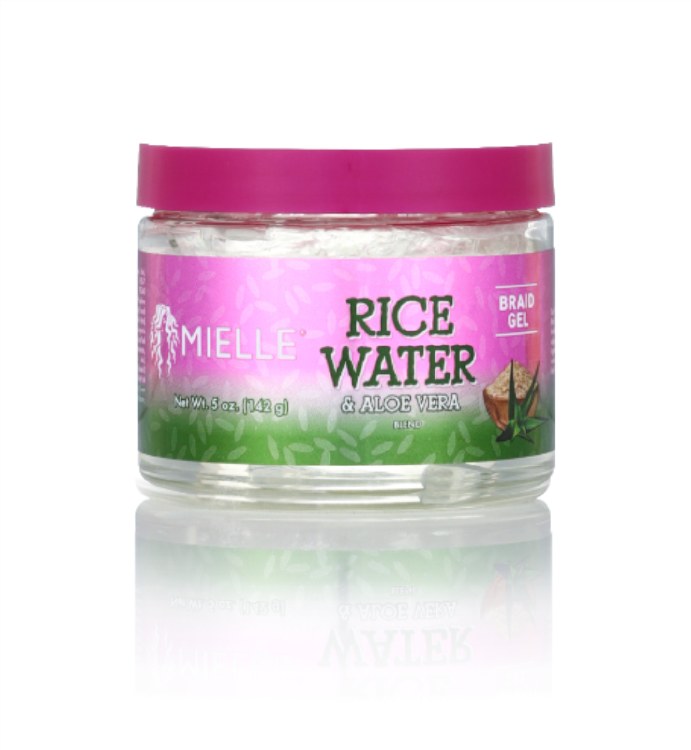 Mielle Rice Water & Aloe Braid Gel 5oz