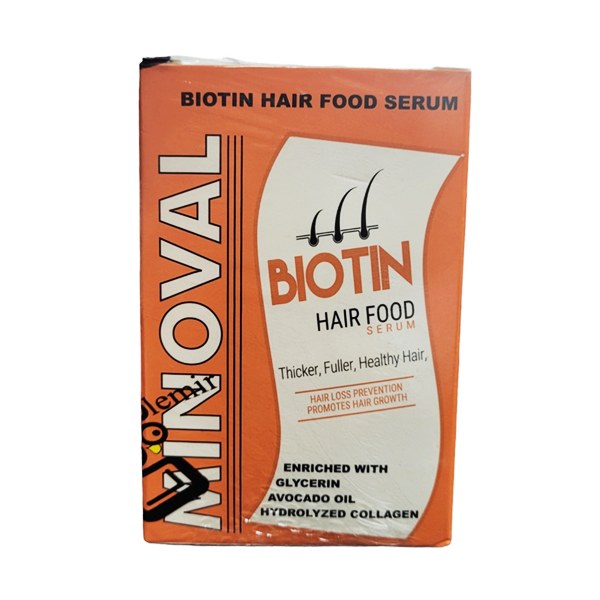 Minoval Biotin Hair Food Serum 2oz