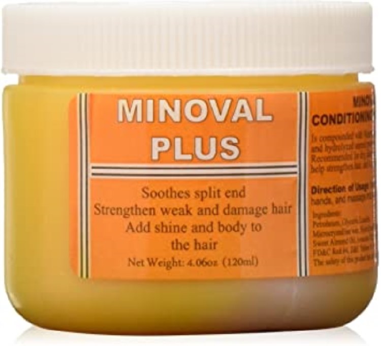 Minoval Plus Hair Cream Pomade - 125ml