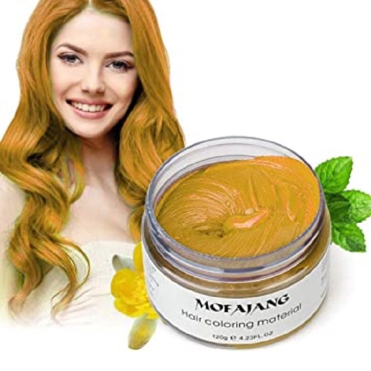 Mofajang Hair Coloring Wax Orange - Beauty Depot Mofajang Hair Coloring Wax Orange - Beauty Depot