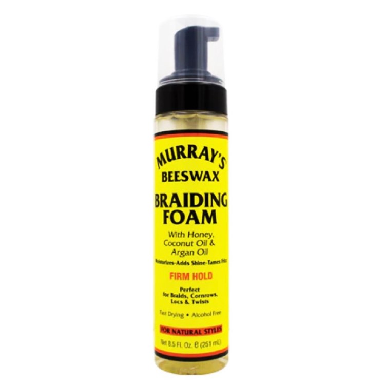 Murray's Beeswax Braiding Foam 8.5oz - Firm Hold