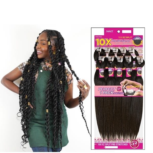 Nala Tress 10x EZ Split Braid 52 Inch # 1