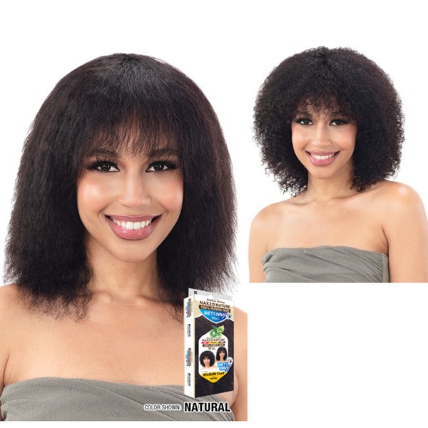 Naked Nature Wet & Wavy Wig - Waikiki Curl - # NATURAL