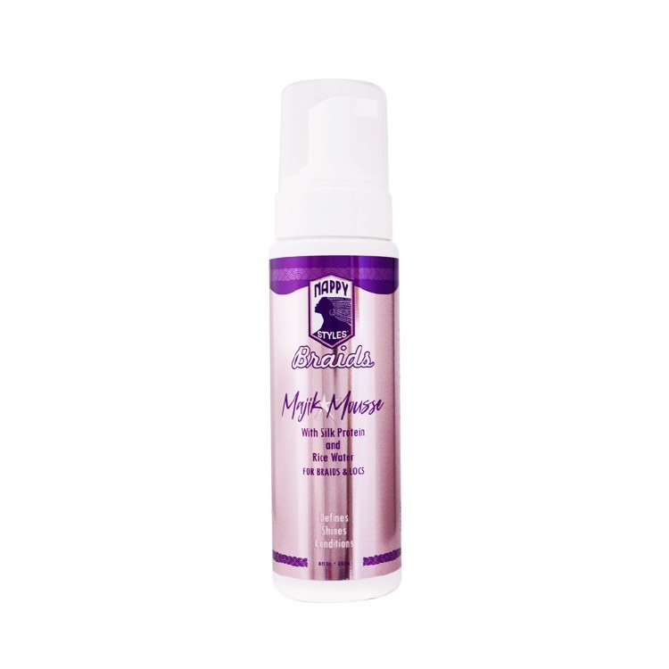 Nappy Styles Braids MAjik Foam Mousse 8oz