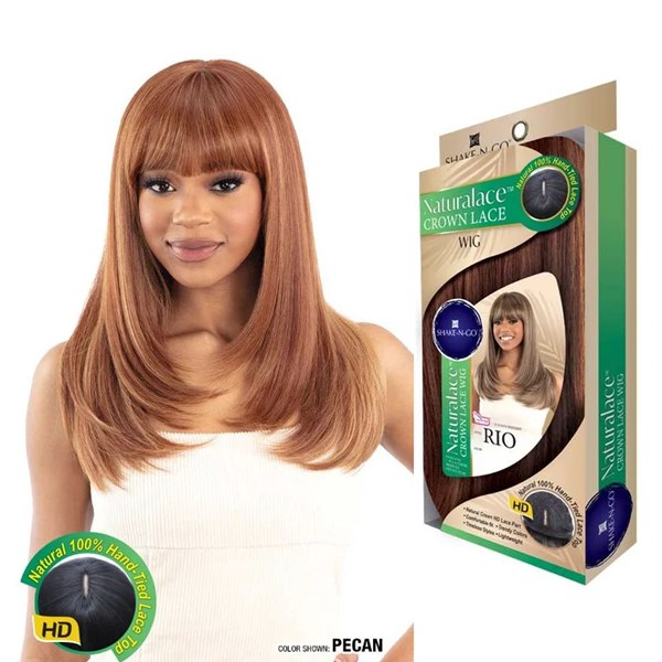 Naturalace Crown Lace Wig - RIO - # GINGER BLD