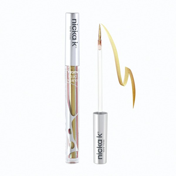 Nicka K Chrome Liquid Eyeliner #ELCL05 - Golden Hour