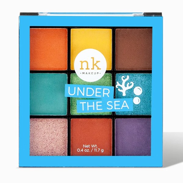Nicka K Makeup Pop Neon Nine Color Palette #ES0906 Under the Sea