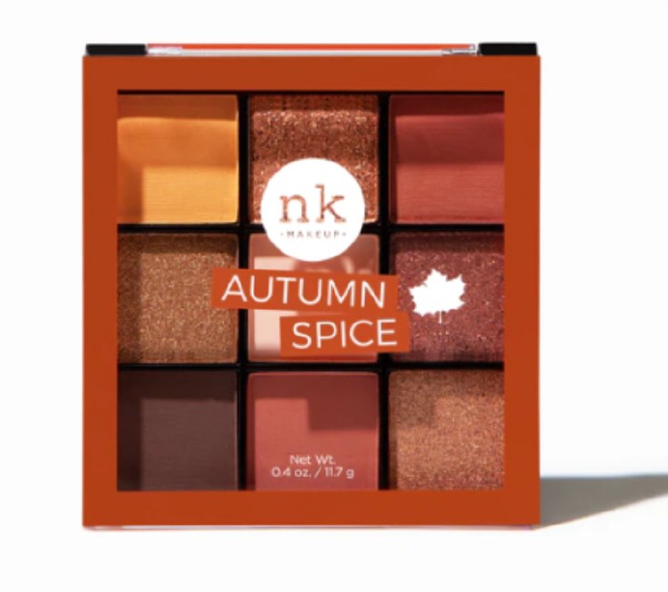 Nicka K Makeup Pop Neon Nine Color Palette #ES0901 Autum Spice