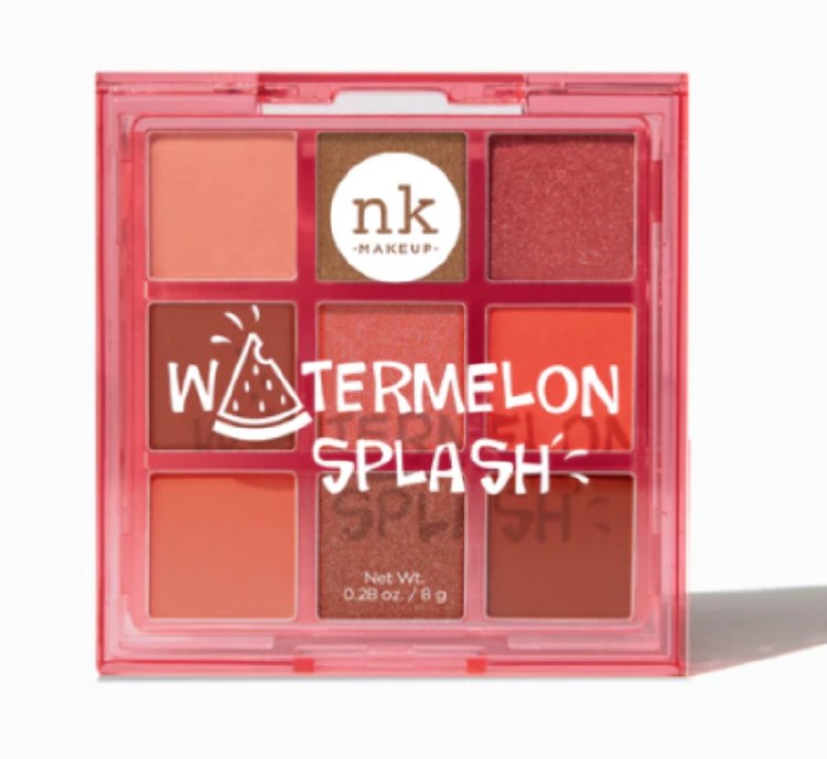 Nicka K Makeup Pop Neon Nine Color Palette #ES0907 Watermelon Splash