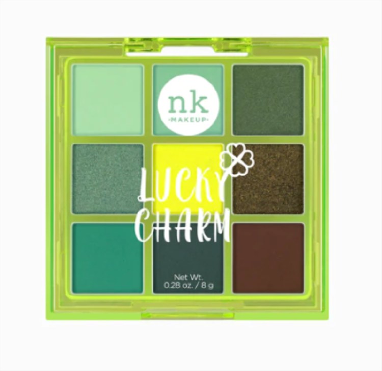 Nicka K Makeup Pop Neon Nine Color Palette #ES0908 Lucky Charm