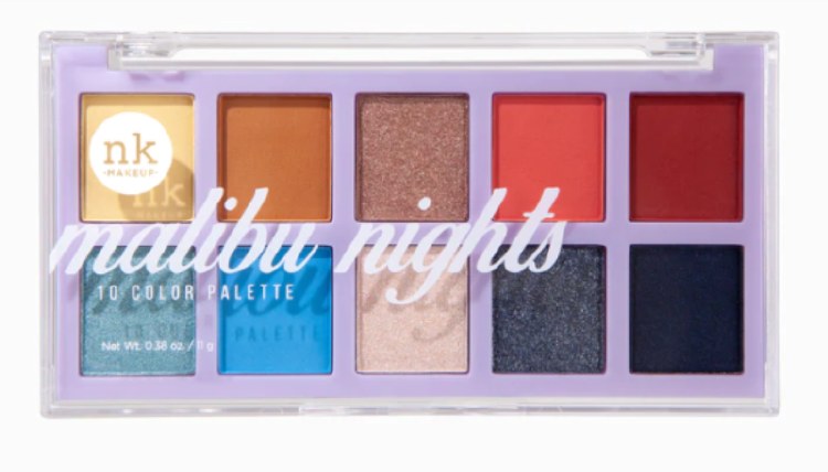 Nicka K Makeup Color Palette #ES1003 Malibu Night