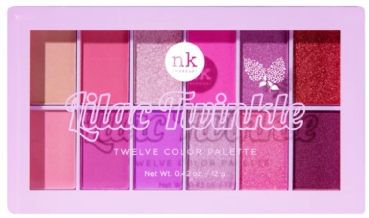 Nicka K Twelve Color Palette Lilac Twinkle #ES12B3