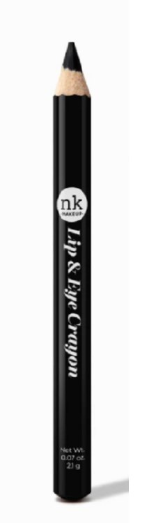 Nicka K Lip & Eye Crayon Matte Black #ESCR01