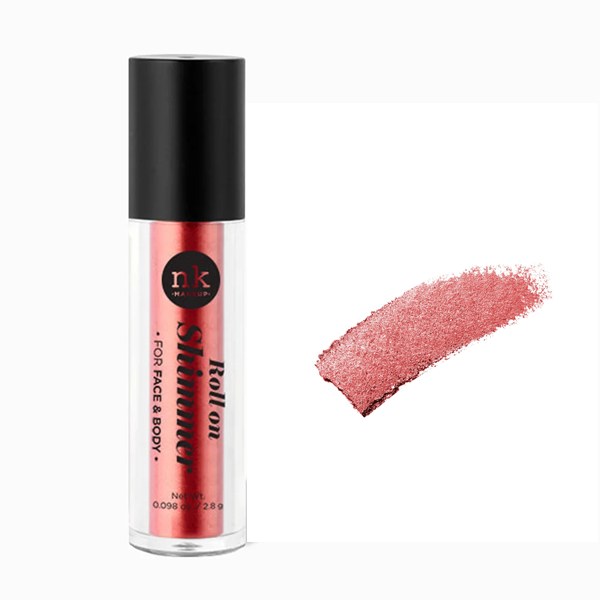 Nicka K Roll on Shimmer Powder #FGRO04 - Rose Red