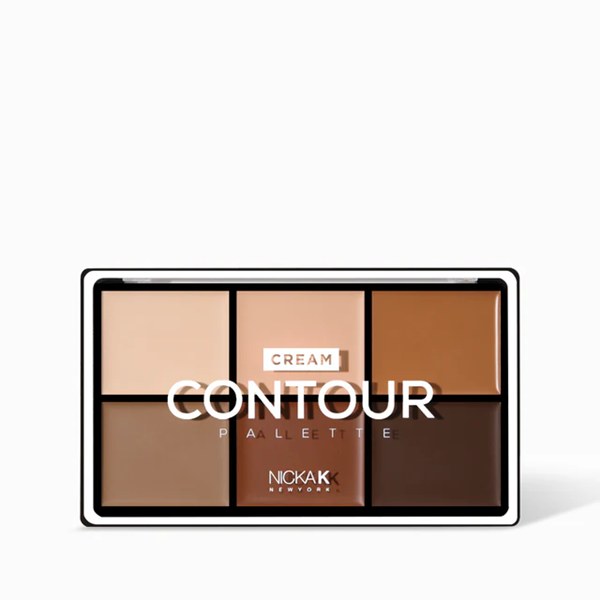Nicka K Cream Contour 6 Colors Palette #FT0601