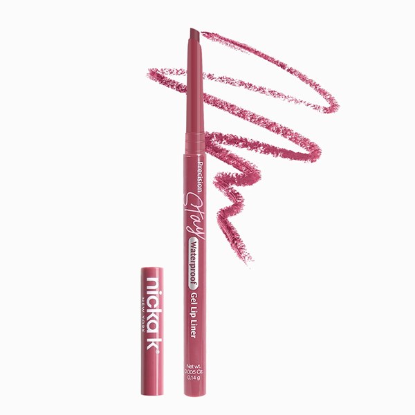 Nicka K Precision Stay Waterproof Gel Lip Liner #LLPS02 - Rosewood