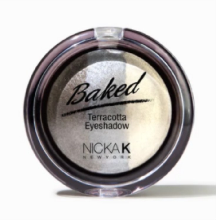 Nicka K Baked Eyeshadow Sparkle Smoky #NBE02