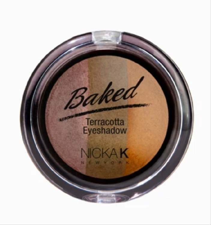 Nicka K Baked Eyeshadow Sparkle Bronze #NBE03